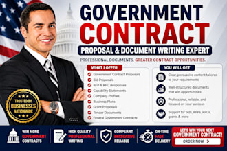 government contract bids, rfq responses and capability statements