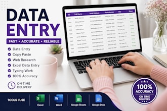 do accurate date entry, copy paste, and excel data entry