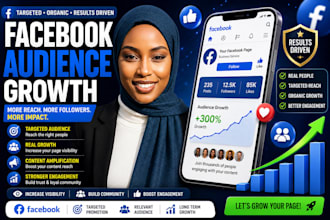 professionally grow your facebook page followers organically