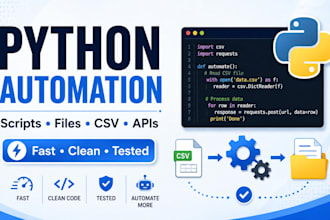 automate repetitive tasks using python