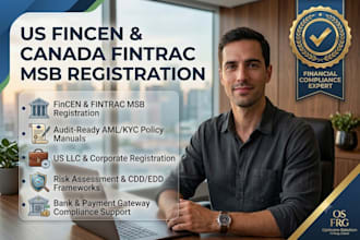 do US fincen and canada fintrac msb registration and aml compliance