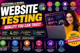qa testing, app testing, website testing