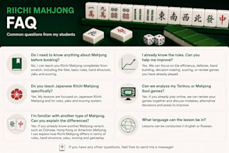 teach you japanese riichi mahjong