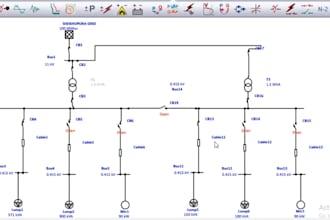 power system analysis, solar, lv,mv swtich gear designing