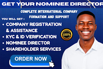 provide dominee director service for USA UK company for both resident and non