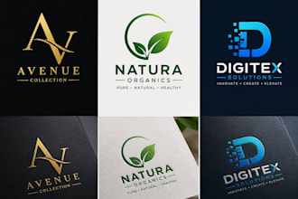 design modern logo and brand identity for your business
