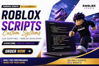 create roblox scripts custom systems lua scripting roblox developer