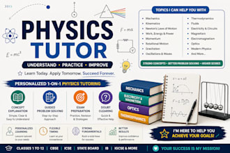 be your online physics tutor for classes 1 to 12