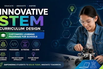 design an innovative stem curriculum for your school