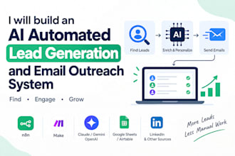 build and an ai automated lead generation and email outreach system