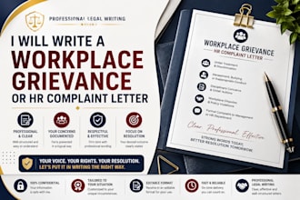 write a professional workplace grievance or HR complaint letter