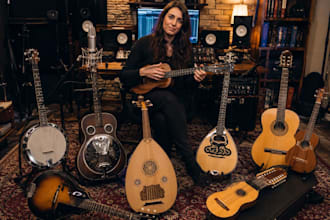 record charango, bouzouki, ronroco, mandolin, dobro,ukulele, banjo, oud, guitar