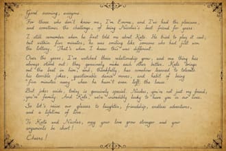 write a memorable best man speech writing with humor, emotion storytelling