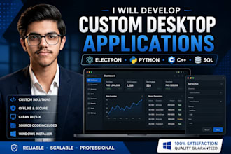 develop a custom desktop software for your business