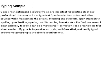 do english typing and copy typing
