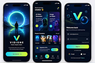 build custom ai video generator app, ai video editing app