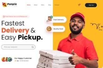 design squarespace restaurant food website ordering pickup delivery website