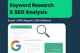 do competitor keyword research and SEO analysis for your website