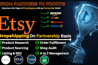 set up and manage your etsy dropshipping store