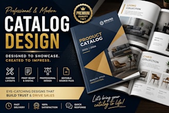 design furniture catalog, product catalog, brochure, lookout