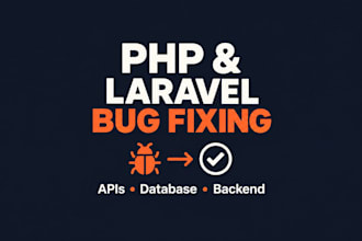 fix bugs in your PHP or laravel website