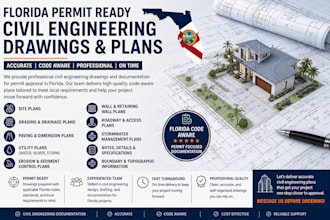 do full permit ready civil structural drawing and plans for arizona