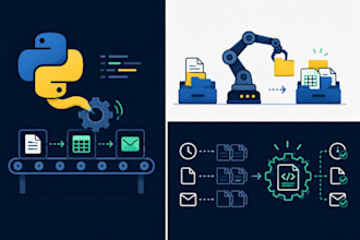 automate repetitive tasks with a custom python script