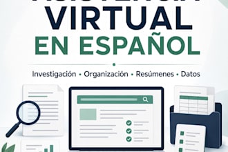 hare tareas de asistencia virtual en espanol