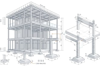 structural load calculations, wind load analysis engineering report and design