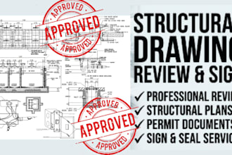 be USA sc az fl ca tx co ut review and sign structural engineering drawings