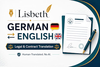 translate your german legal and contract documents into english