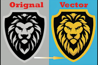 vector tracing for logo, raster to vector, image to svg vector file illustrator