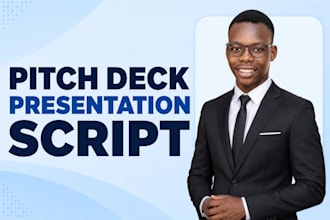 design pitch deck presentation scripts