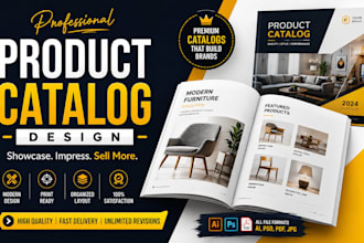 design a product catalogue for you