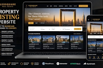build a property listing website in wordpress
