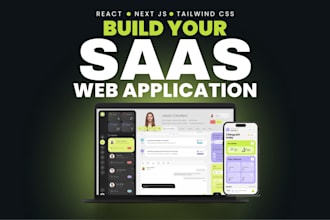 build a responsive saas website in next js with tailwind and animations