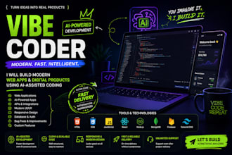 build modern website or web app as a vibe coder