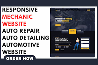 mechanic website auto repair website auto repair car detailing car repair