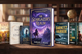 design professional book covers, ebook covers and amazon KDP covers