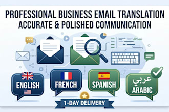 translate and rewrite professional business emails