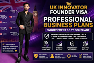 write your UK innovator founder visa business plan