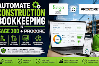 automate construction bookkeeping in sage 300 procore