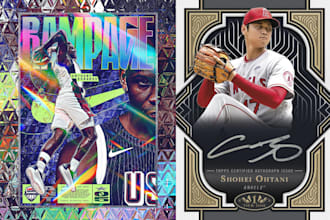 design editable sports cards and reusable tcg card templates