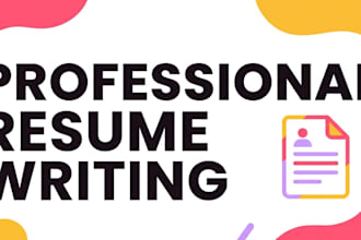 write or revise a professional resume that gets you noticed