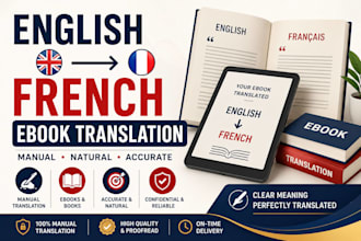 translate your ebook from english to french