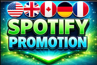 organic spotify tracks promotion, spotify music promotion, spotify viral music