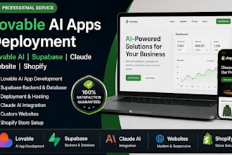 lovable ai, deploy lovable app, lovable supabase, claude website claude shopify