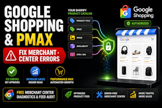 shopify google shopping ads performance max merchant center pmax