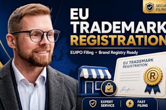 be your eu trademark attorney with euipo for amazon brand registry new startups