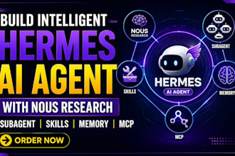 build, deploy hermes agent nous research subagent skill memory mcp on vps server